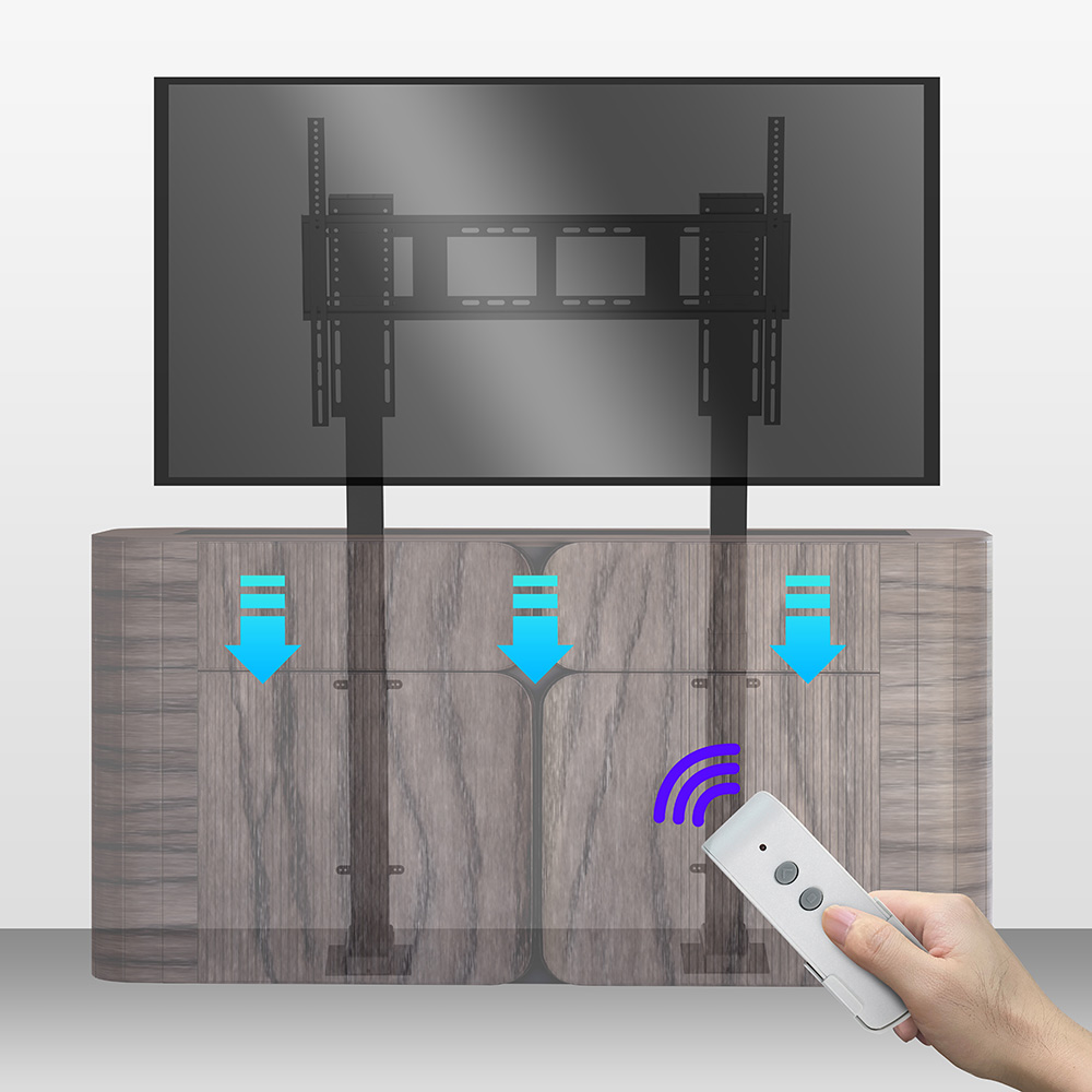 Smart Home Design - Моторизованный автоматический механизм для подъема телевизора