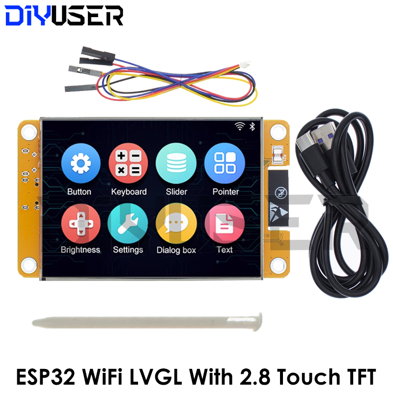 Smart Home Arduino - Плата разработки ESP32 LVGL с Wi-Fi