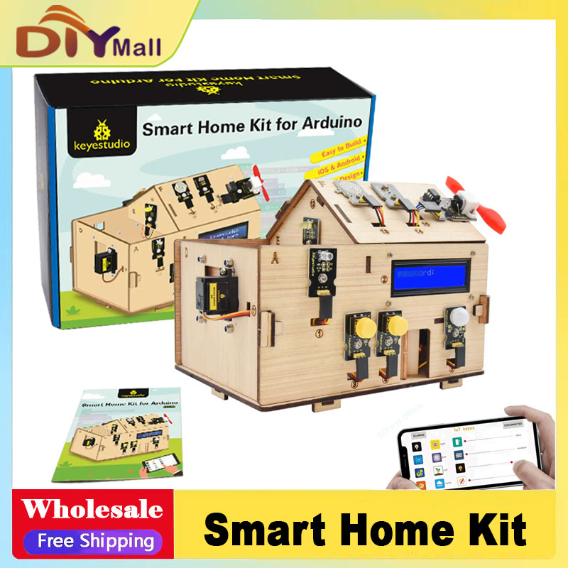 Smart Home Arduino - Домашний комплект Keyestudio Smart IoT с