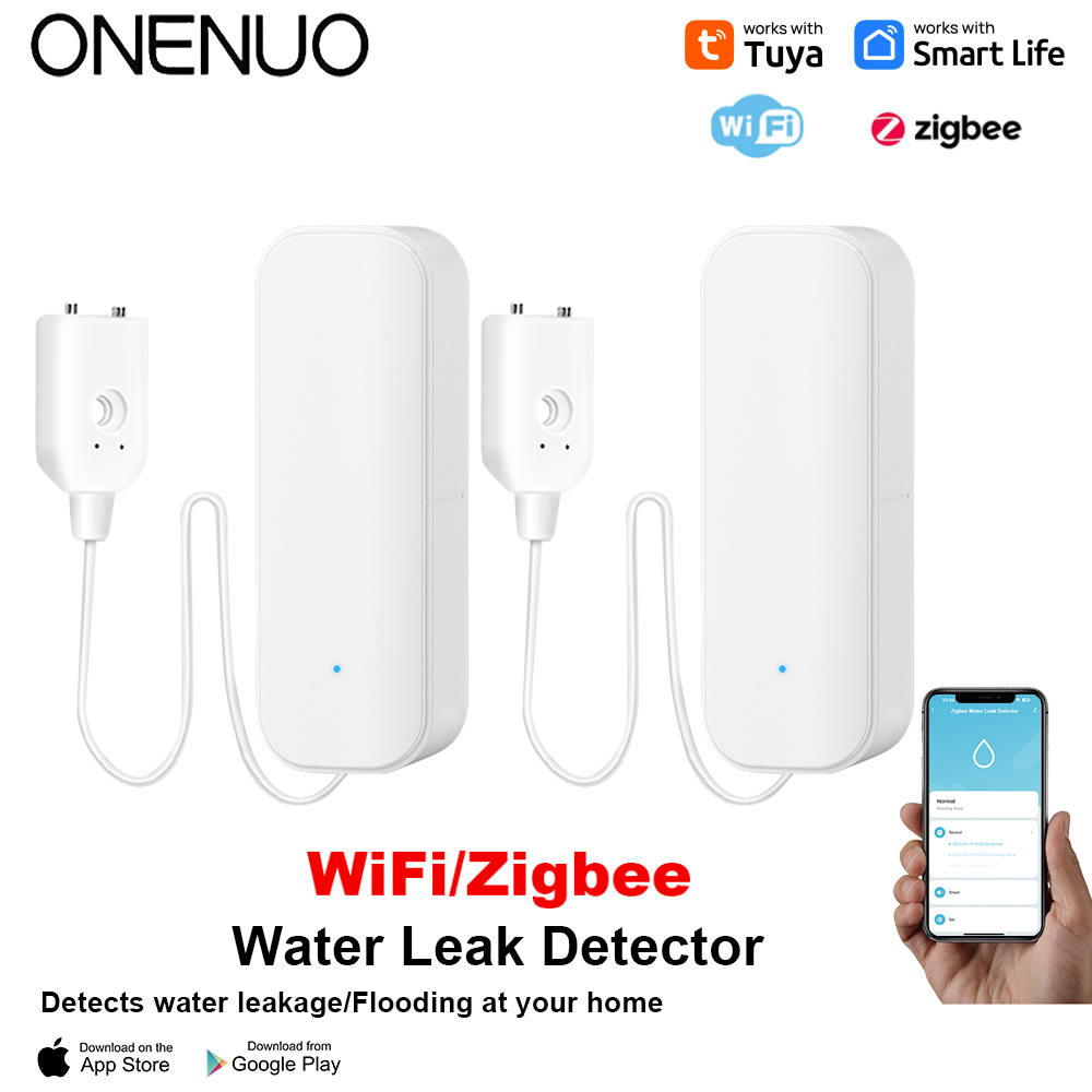 Wifi Water Sensor - Датчик воды Wi-Fi/Zigbee Tuya, сигнализация об