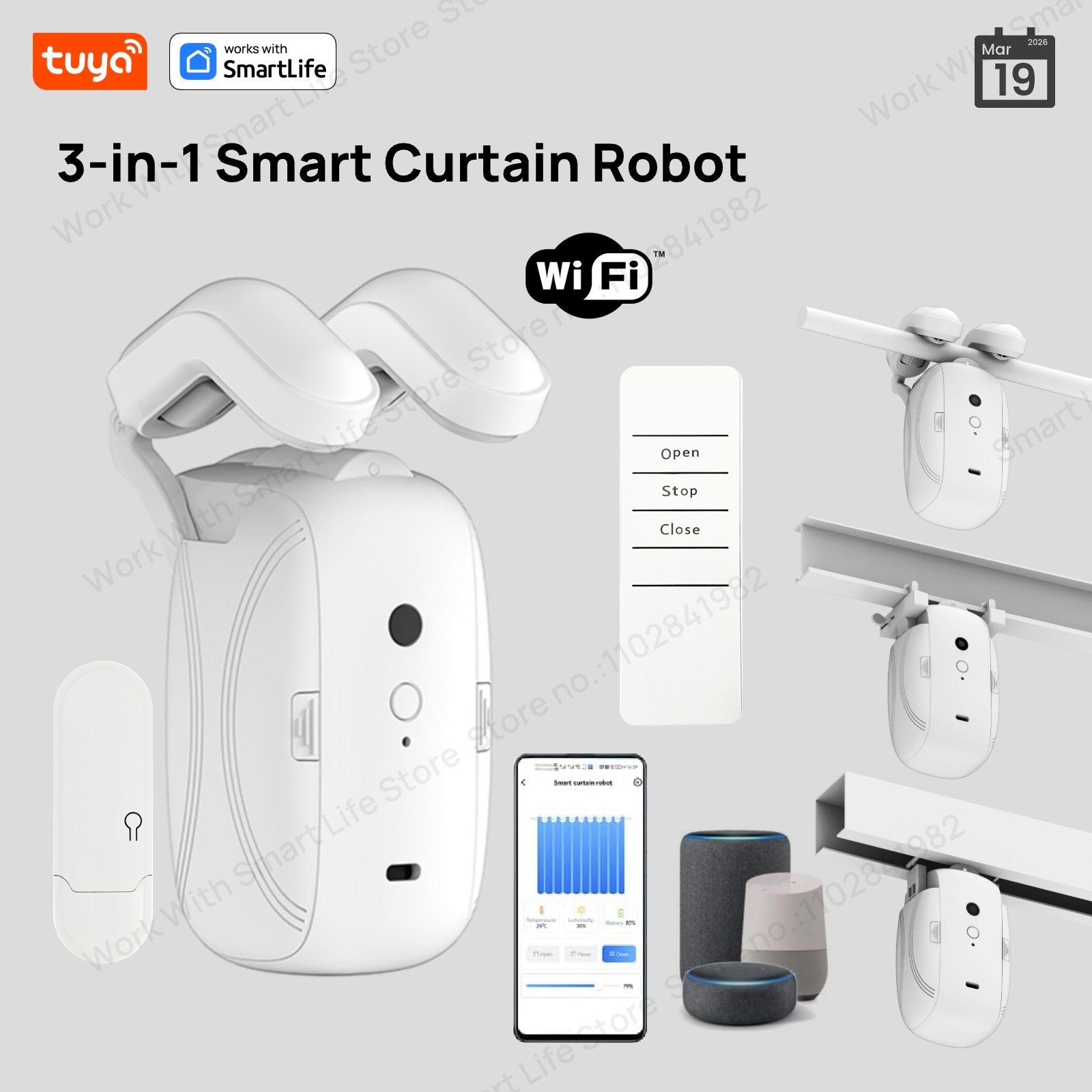 Smart Home Wifi Hub - 1/2 шт. Умный Wi-Fi робот для