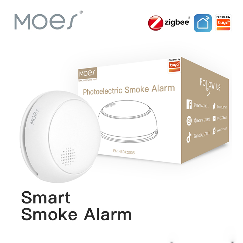 Smart Home Kitchen - MOES ZigBee умный беспроводной детектор дыма