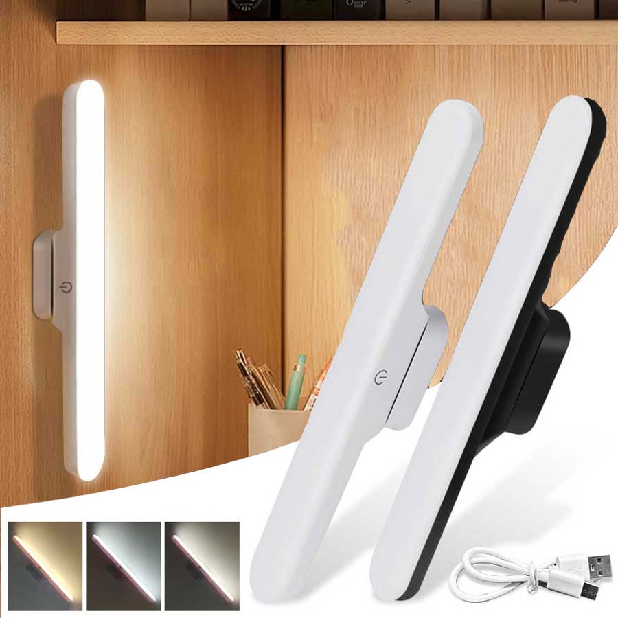 Smart Night Light - Светодиодный перезаряжаемый умный 3-уровневый светильник с