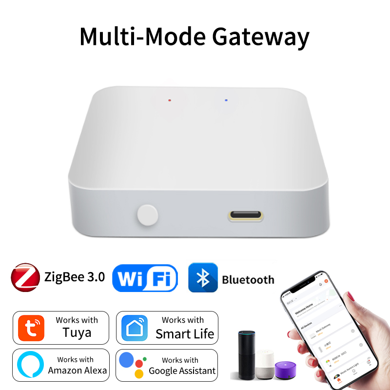 Smart Home Wifi Hub - Tuya Smart Multi Mode Gateway/Bluetooth Gateway