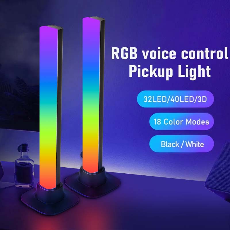 Smart Night Light - Светодиодный настольный умный RGB светильник, USB-разъем,