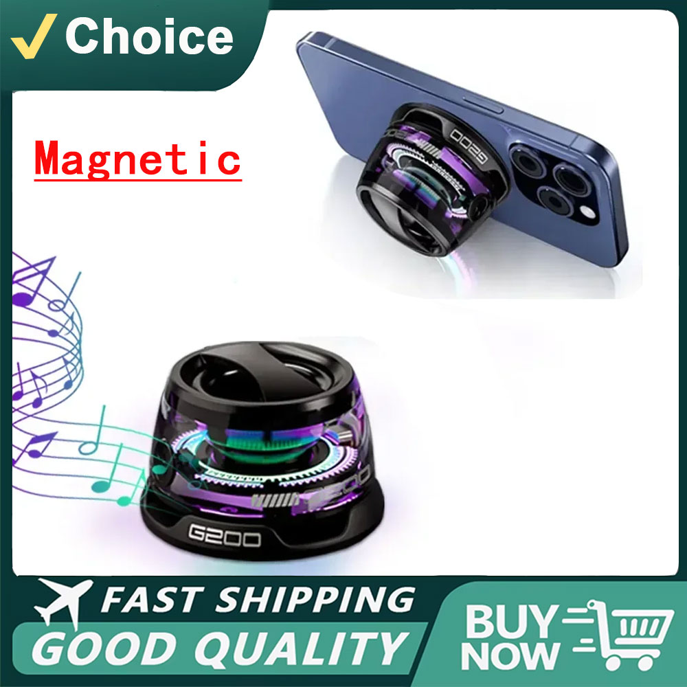 Smart Home Usb - Портативная Bluetooth-колонка G200 с RGB-подсветкой, магнитный