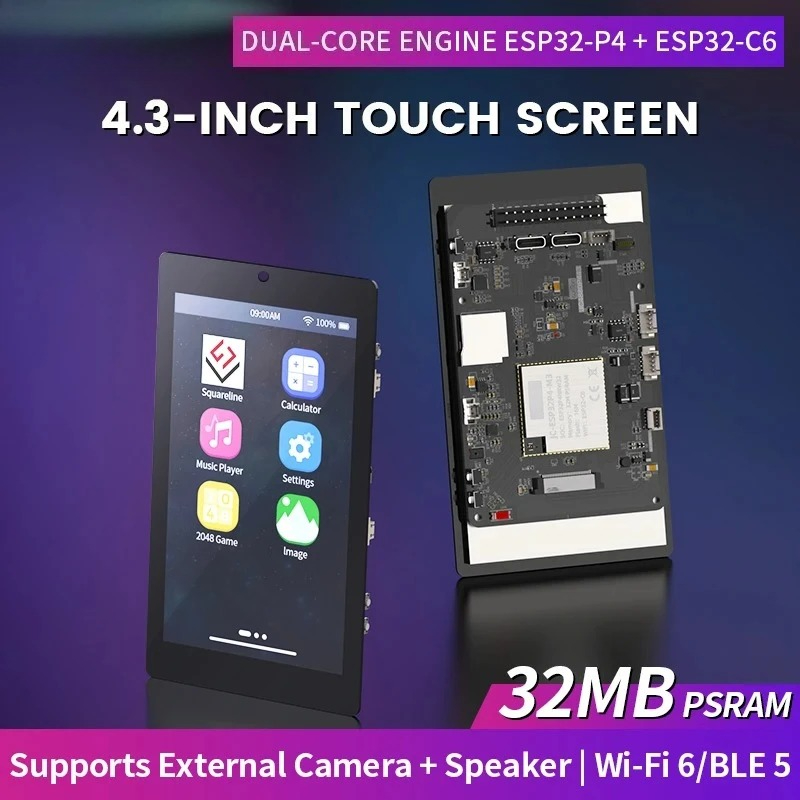 Smart Home Arduino - 4,3-дюймовый сенсорный экран IPS с разрешением