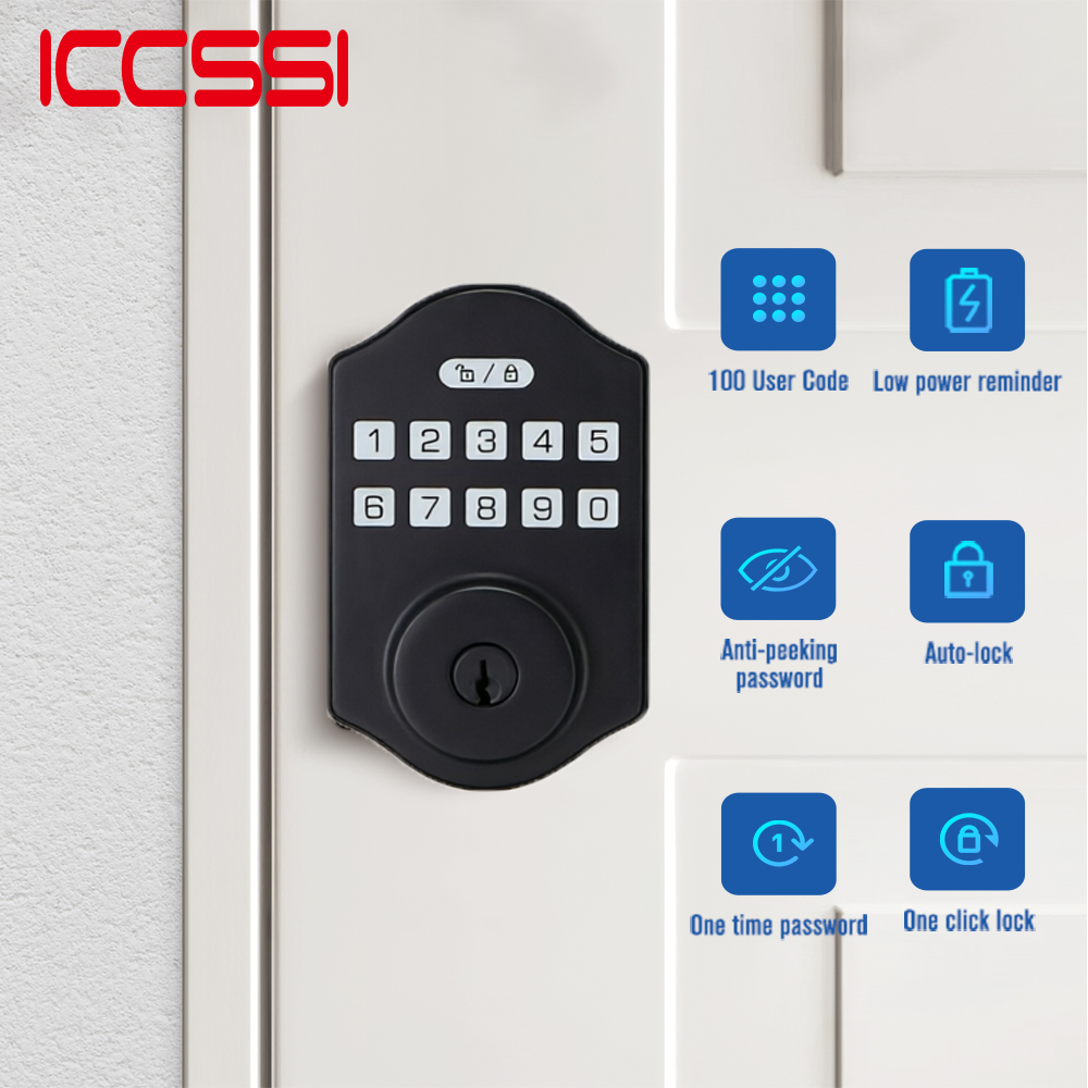 Airbnb Smart Home - Умный дверной замок ICCSSI с паролем,