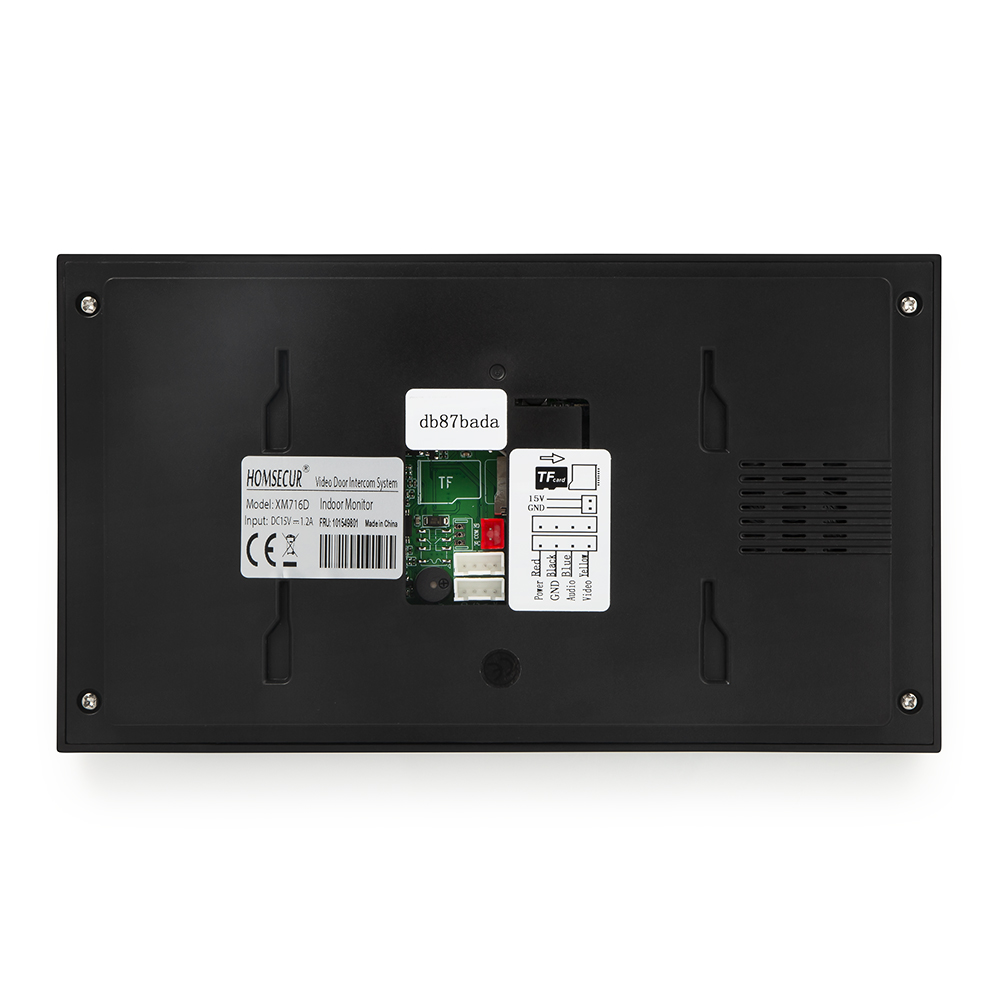 HOMSECUR XM716D Внутренний мон – обзор и цена Video Doorbell