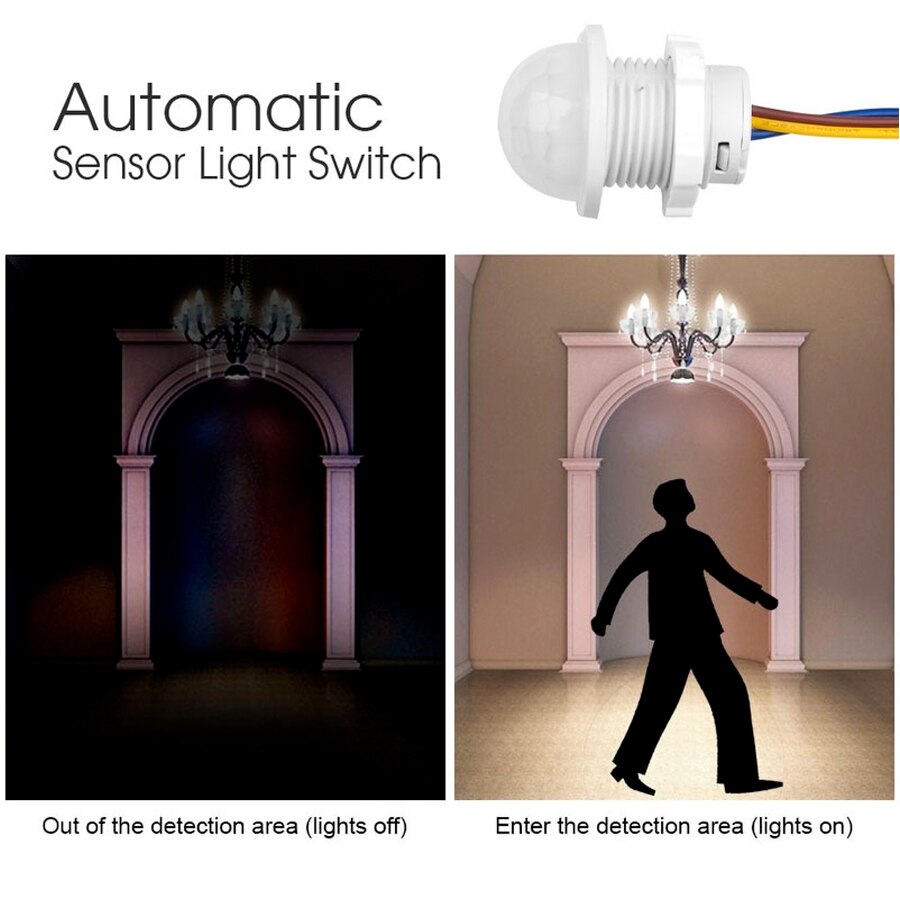 Мини-датчик движения, 110 В пе – обзор и цена Smart Night Light