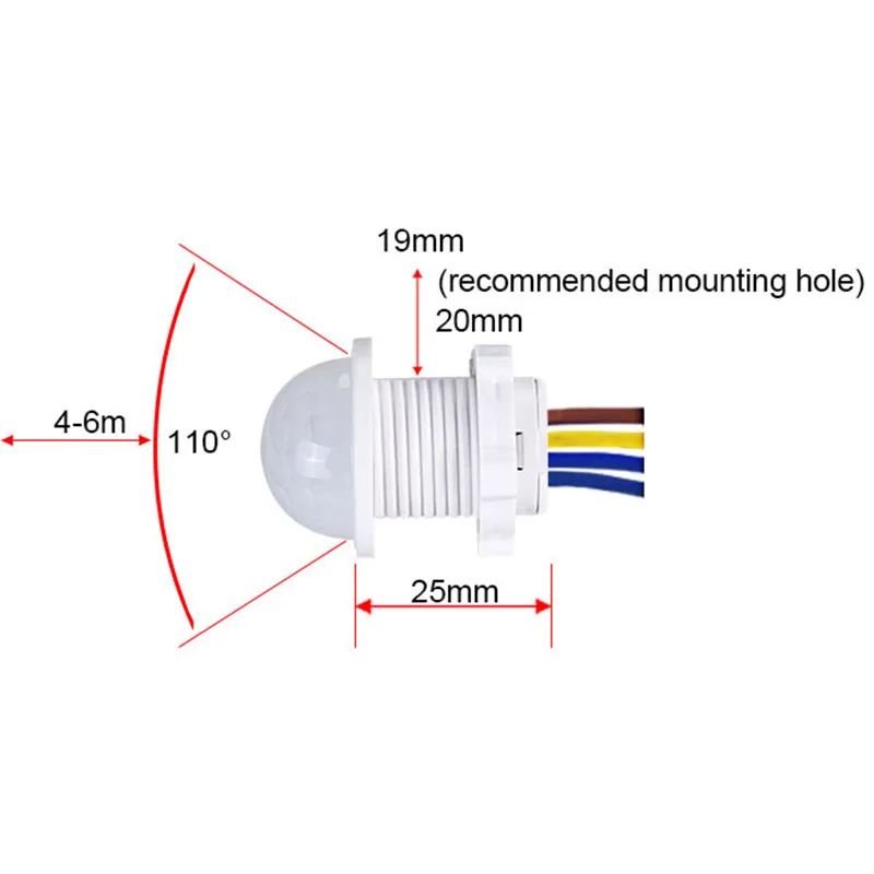 Мини-датчик движения, 110 В пе – обзор и цена Smart Night Light