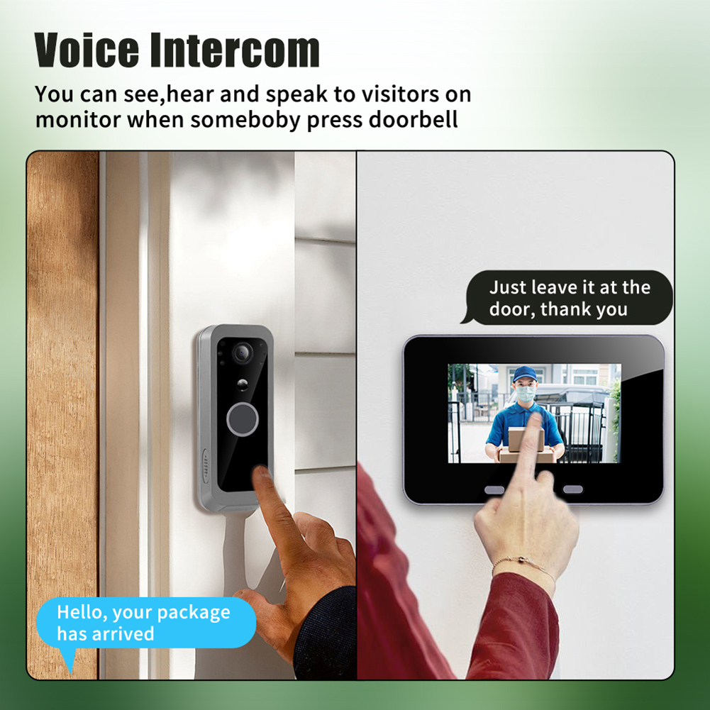 Беспроводной видеодомофон 2.4G – обзор и цена Video Doorbell