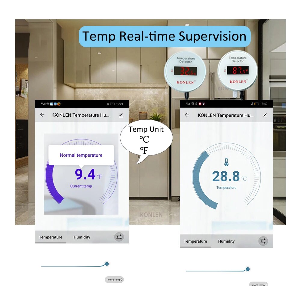 Датчик температуры KONLEN Tuya – обзор и цена Smart Home Kitchen