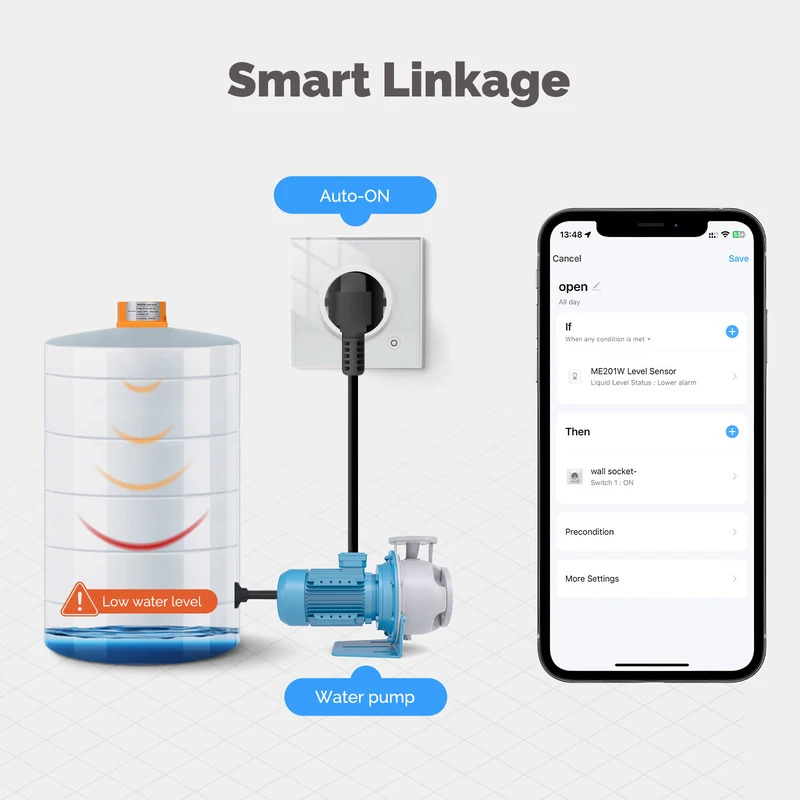 MOES Tuya WiFi/ZigBee Smart Wa – обзор и цена Wifi Water Sensor
