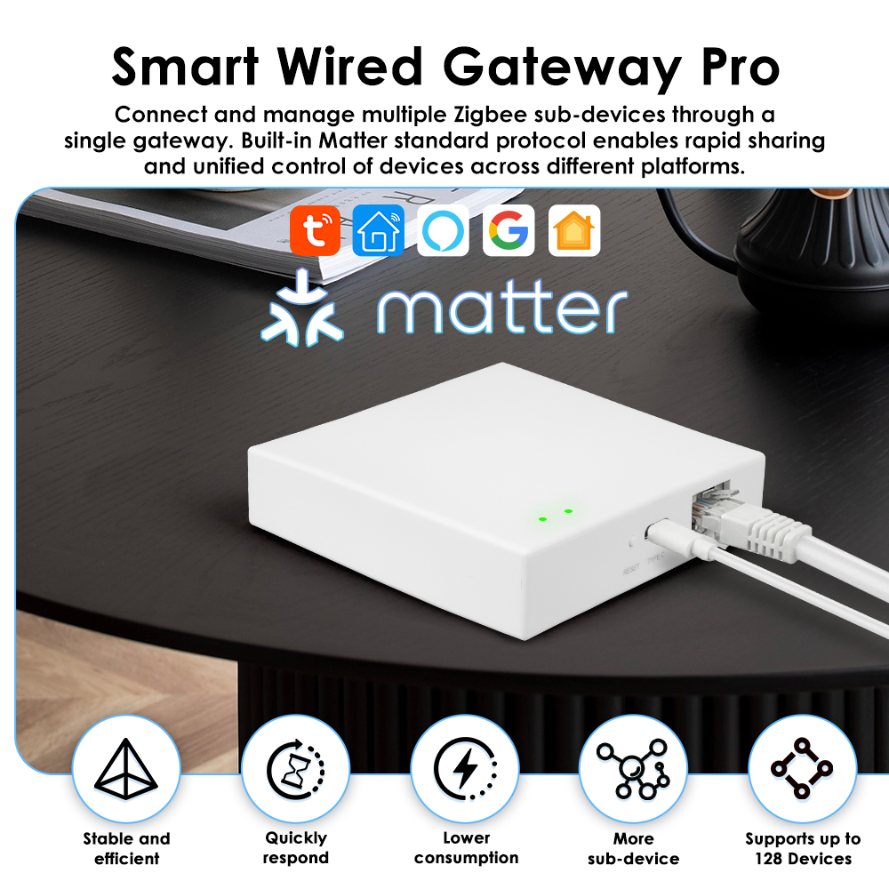 Умный шлюз Tuya Zigbee Matter  – обзор и цена Smart Home Offline System