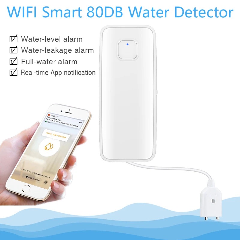 Умный датчик утечки воды Tuya, – обзор и цена Wifi Water Sensor
