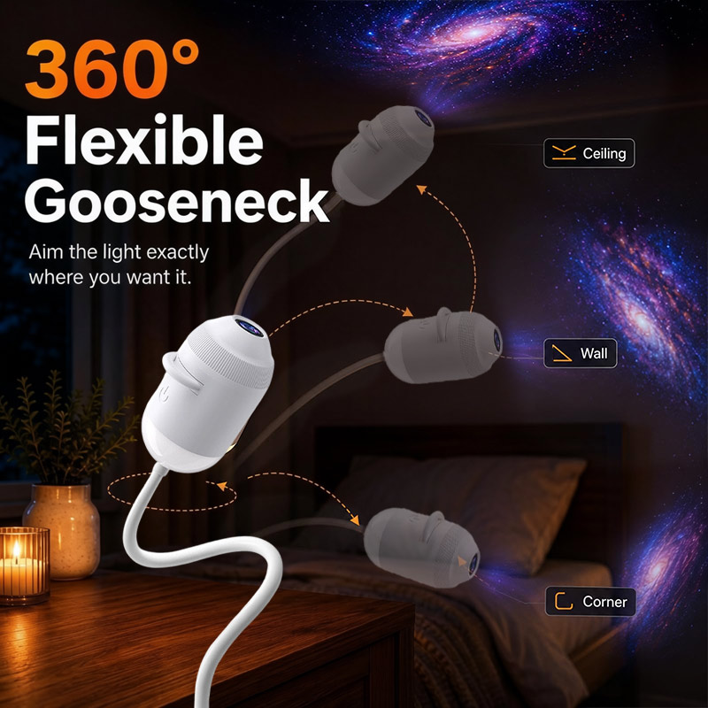 Голографический 5D-проектор «З – обзор и цена Smart Night Light