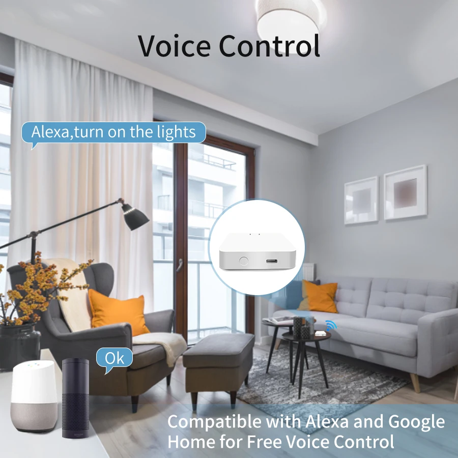 Многорежимный шлюз ZigBee Hub  – обзор и цена Smart Home Wifi Hub