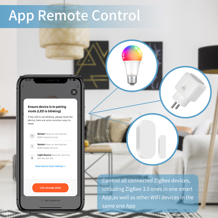 Умный многорежимный шлюз Tuya  – обзор и цена Smart Home Wifi Hub