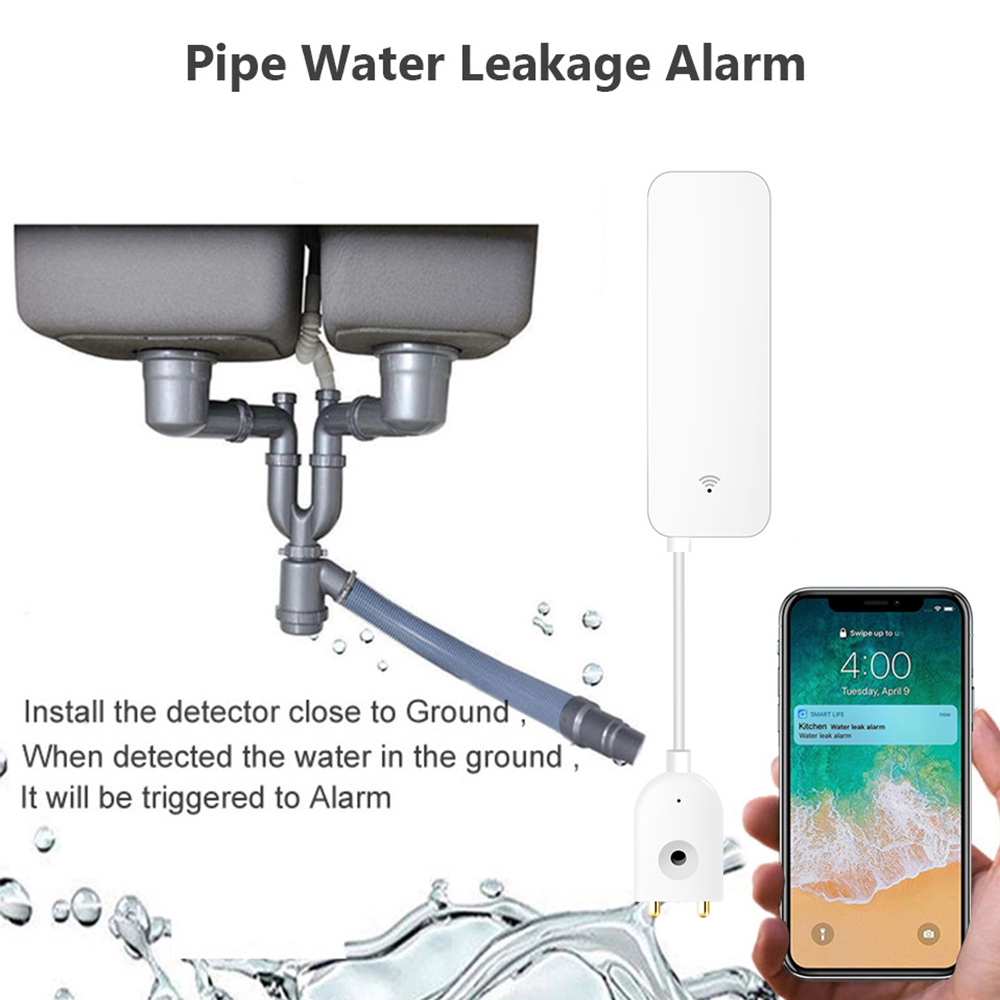 Датчик утечки воды Tuya Wi-Fi, – обзор и цена Wifi Water Sensor
