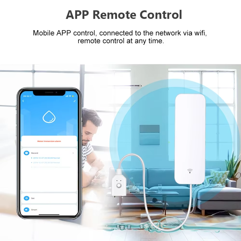 Датчик протечки воды ZigBee Wi – обзор и цена Wifi Water Sensor