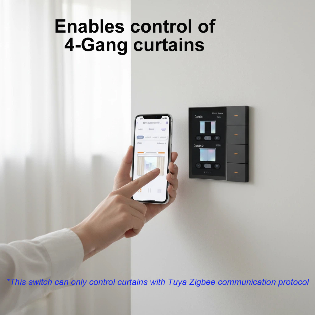 Умная панель F3-pro Tuya ZigBe – обзор и цена Smart Home Design