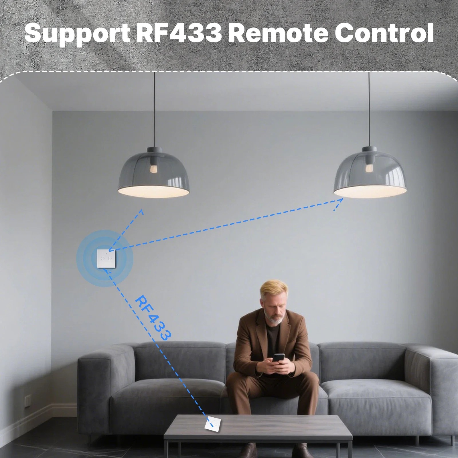Умный сенсорный выключатель MO – обзор и цена Smart Home Design