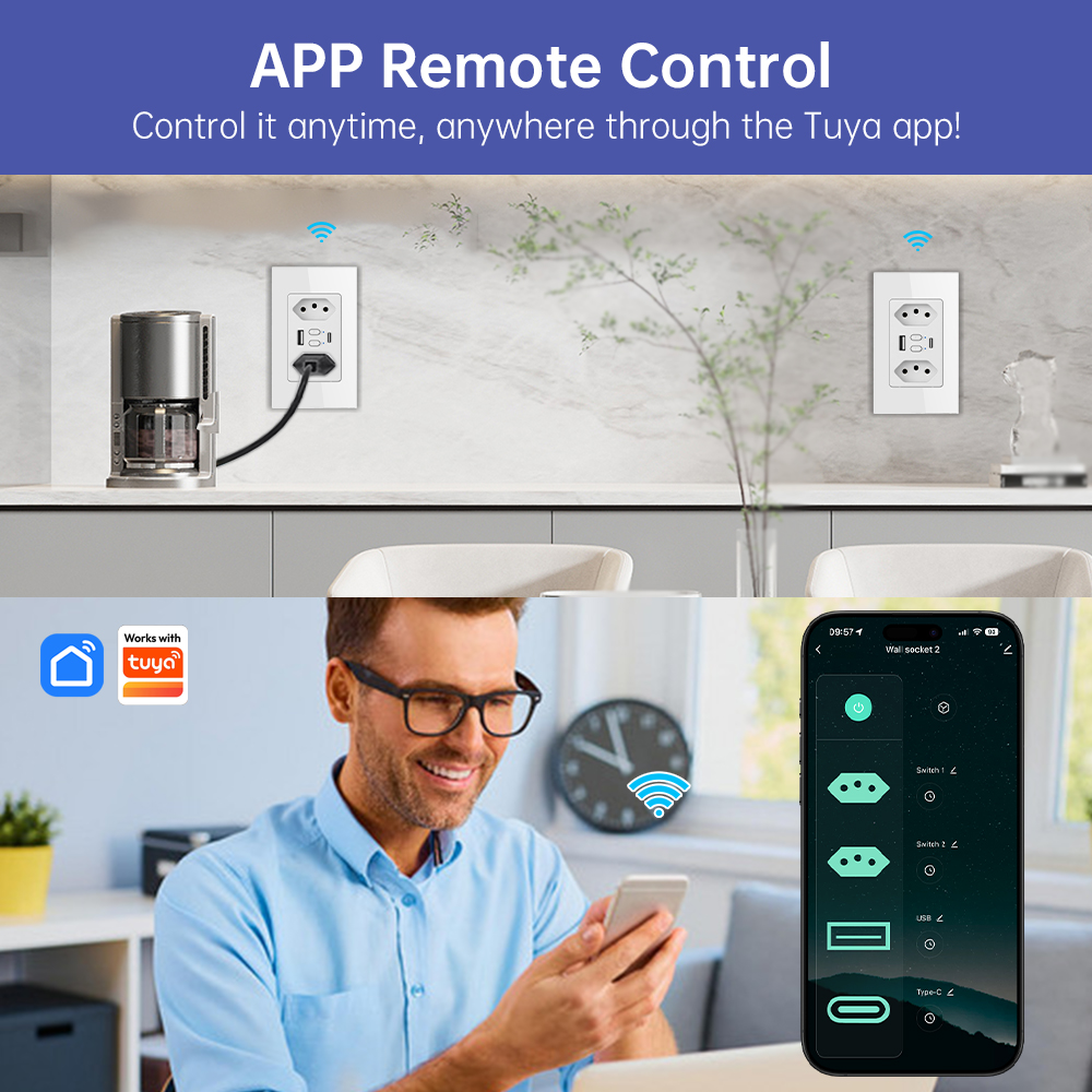Умная Wi-Fi розетка MANHOT для – обзор и цена Smart Home Gadgets