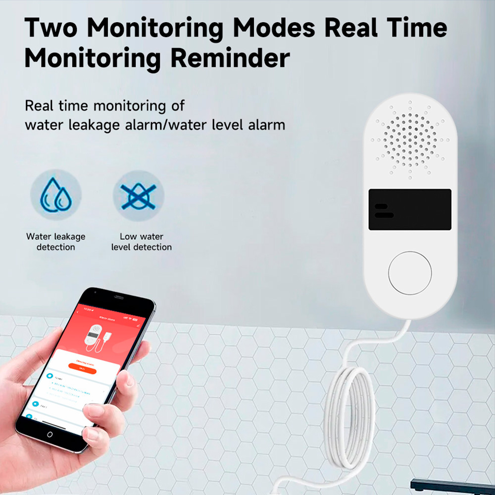 Детектор утечки воды Tuya Wi-F – обзор и цена Wifi Water Sensor