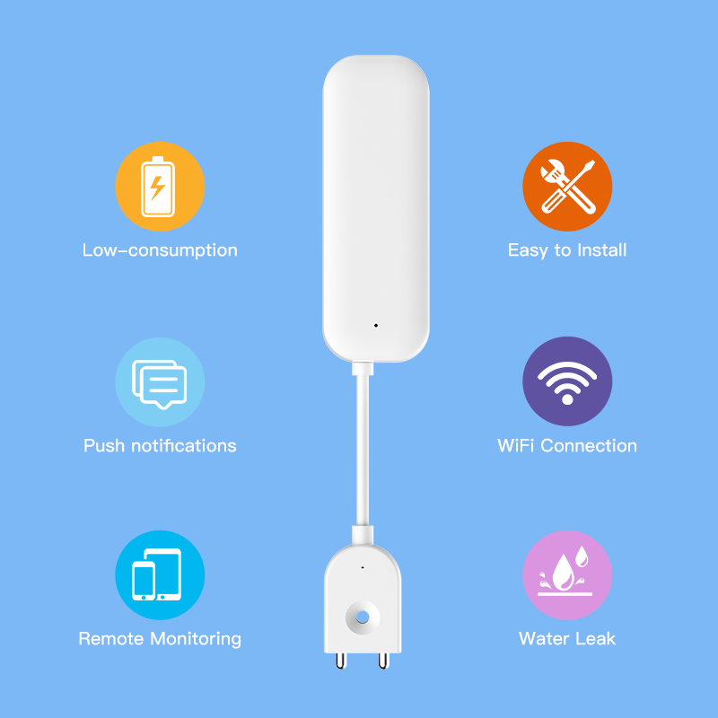 Tuya Wi-Fi ZigBee датчик воды  – обзор и цена Wifi Water Sensor