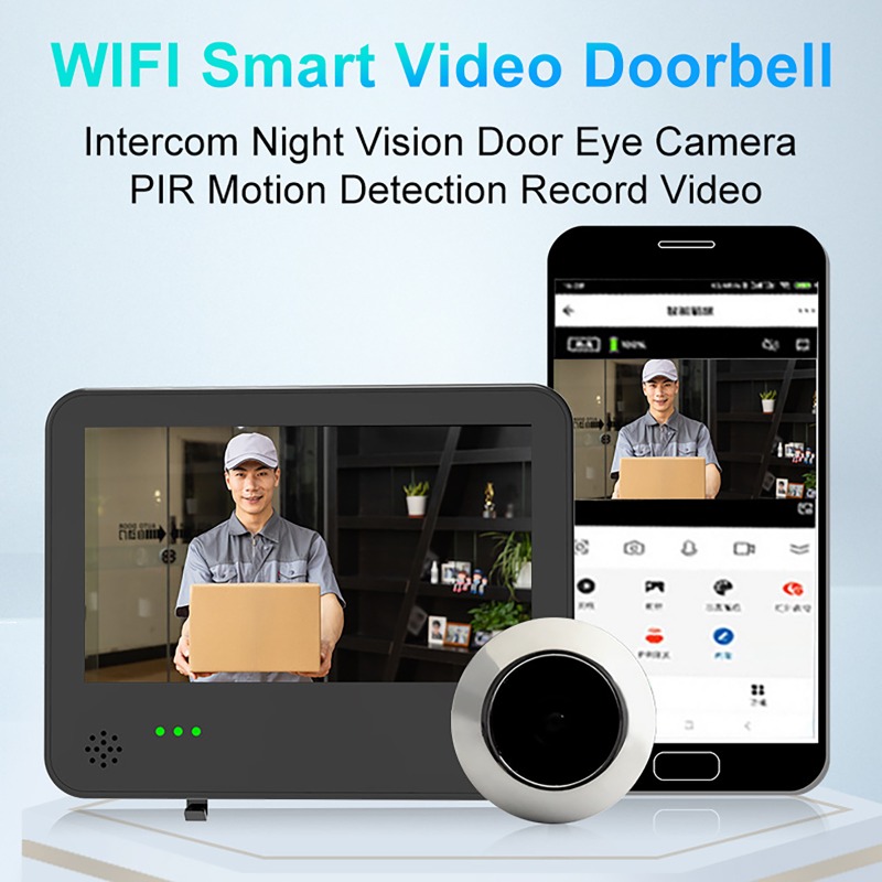 Умный видеодомофон Tuya с Wi-F – обзор и цена Video Doorbell