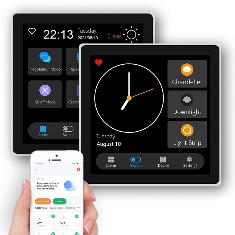 FUERS 4-дюймовый сенсорный экр – обзор и цена Smart Home Gadgets