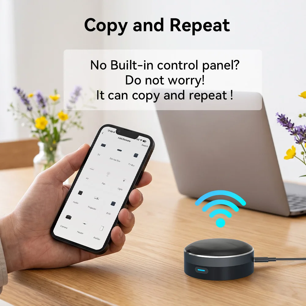 YFK Универсальный ИК-пульт дис – обзор и цена Smart Home Wifi Hub