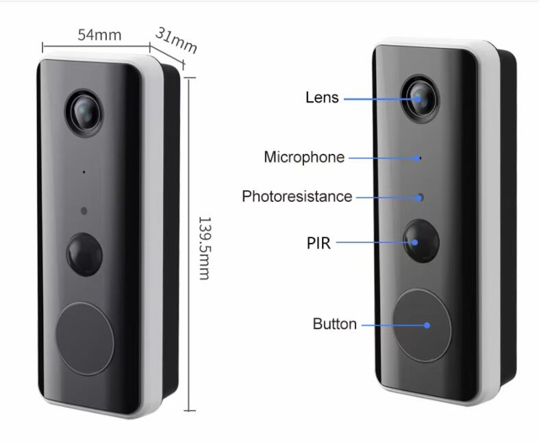 Видеодомофон 3 МП 1296P с Wi-F – обзор и цена Video Doorbell