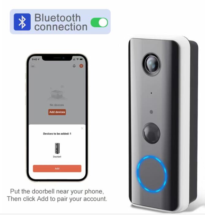 Видеодомофон 3 МП 1296P с Wi-F – обзор и цена Video Doorbell