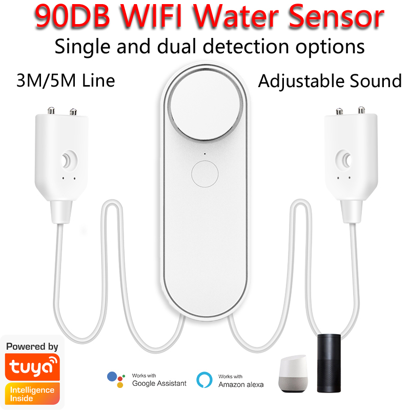 3 м/5 м Wi-Fi детектор утечки  – обзор и цена Wifi Water Sensor