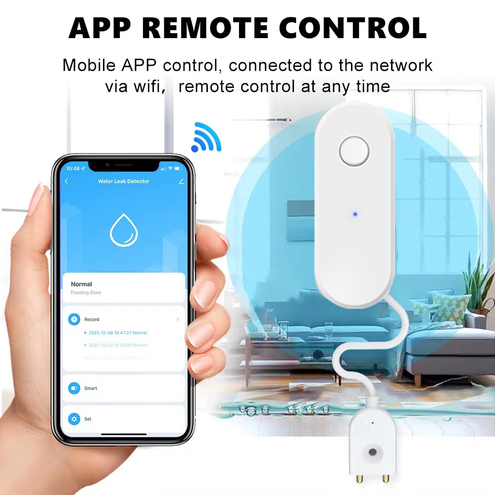 Умный датчик утечки воды Tuya  – обзор и цена Wifi Water Sensor