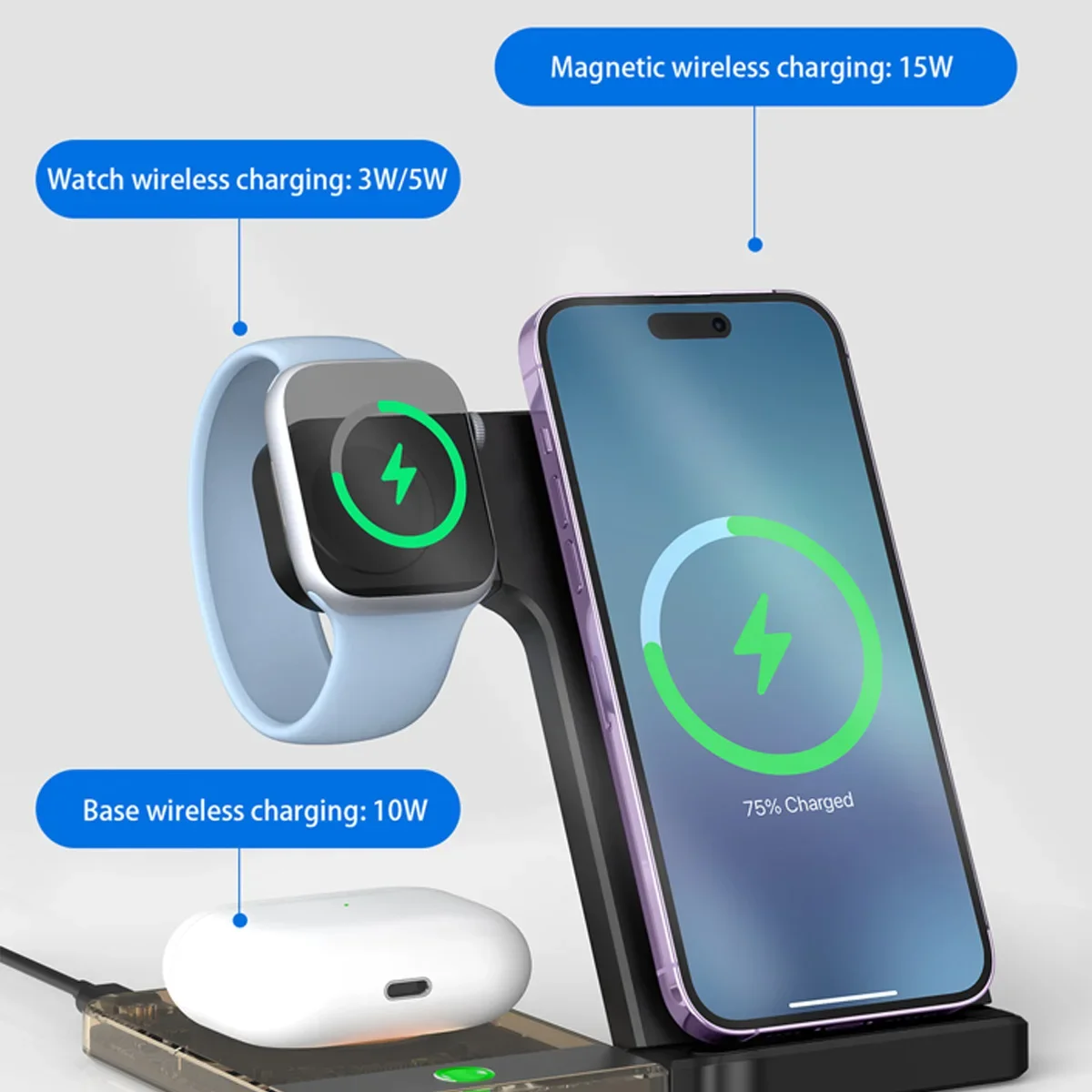 Беспроводная зарядная станция  – обзор и цена Smart Home Design